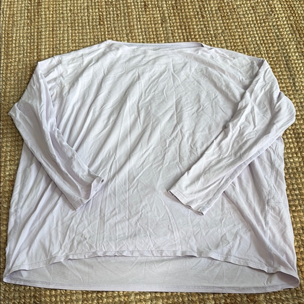 Lululemon Athletica lilac Crew Neck Top